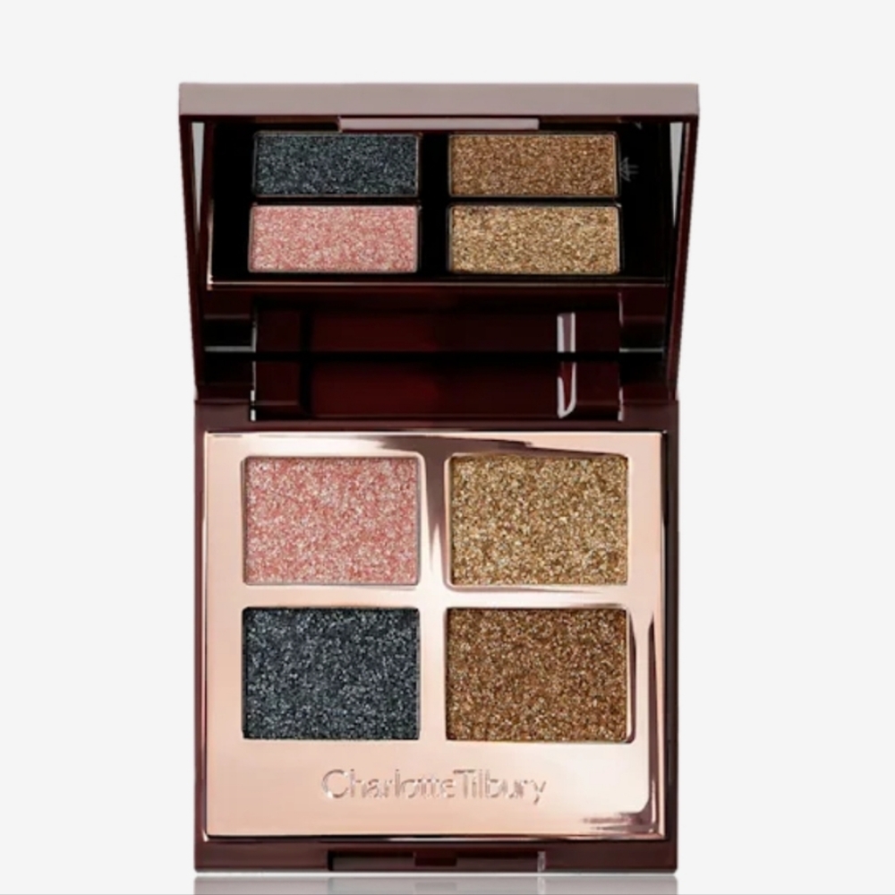 Charlotte Tilbury Color Coded Luxury Eyeshadow Palette: Dazzling Diamonds, NIB